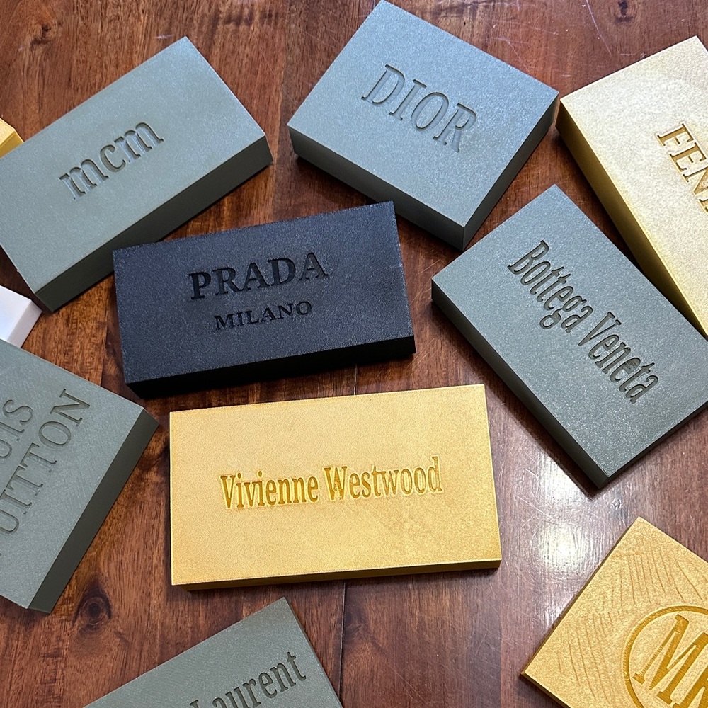 New personalized wallet boxes. Any size, names in any area of box. Safe storage